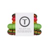 image:imageTELETIES  Mixed Spiral Hair Coils  Halloween Collection  Ponytail Holder Hair Ties for Women  Phone Cord Hair Ties  Strong Grip No Rip Water Resistant No Crease  Mixed 5 pack  Fright NightFright Night