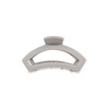 image:imageTELETIES  Open Medium Hair Clip  Fall Collection  Hair Claw Clips for Women  Strong Grip Bendable Teeth Curved Design  For All Hair Types and Textures  Silver FlamesSilver Flames