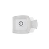 image:imageTELETIES  Small Flat Square Clip  For Lying Down Yoga Driving amp More  Strong Grip Bendable Teeth Comfortable Curved Design  Ideal for ThinMedium Hair  Core Collection  Almond BeigeCoconut White