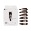 image:imageTELETIES  Snap Clip  SnagFree Design  Hair Clip Barrette for Women amp Girls  Gentle Yet Secure Hold  Smooth Finish  For All Hair Types amp Textures  One Size 175  6 Count  BronzeBrown