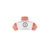 image:imageTELETIES  Tiny Classic Hair Clip For Super Thin Hair Little Kids Halfup Hairstyles  Strong Grip Bendable Teeth Comfortable Curved Design Mini Claw Clip  Spring SplashDreamsicle  Tiny