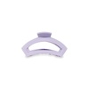 image:imageTELETIES  Tiny Open Claw Clip  Strong Grip Bendable Teeth Comfortable Cutout Design  Ideal for Long Thick Curly or Wavy Hair  For All Hair Textures  Spring Collection  Lilac