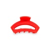 image:imageTELETIES  Tiny Open Claw Clip  Strong Grip Bendable Teeth Comfortable Open Cutout Design  Ideal for Thin Hair Kids Halfup Hairstyles  For All Hair Textures  Summer Accessory  CoralCoral