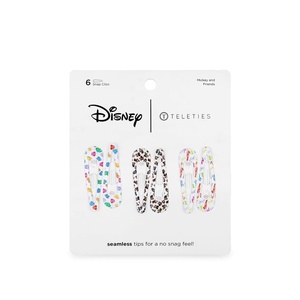 image:imageDisney TELETIES Mickey Mouse Snap Clip 6ctMickey and Friends