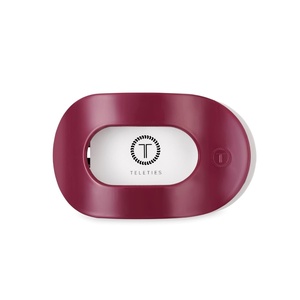 image:imageTELETIES  Large Flat Round Clip  Ideal for Thick Hair  For Lying Down Yoga Driving amp More  Strong Grip Bendable Teeth Comfortable Curved Design  All Hair Textures  Wild SideWild Side