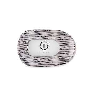 image:imageTELETIES  Medium Flat Round Clip  For MediumThick Hair  For Lounging Travel Yoga amp More  Strong Grip Bendable Teeth Comfortable LayBack Design  All Hair Textures  Mummy Knows BestMedium  Mummy Knows Best