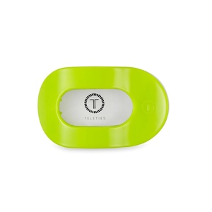 image:imageTELETIES  Medium Flat Round Clip  Ideal for MediumThick Hair  For Lying Down Yoga Driving amp More  Strong Grip Bendable Teeth Comfortable Curved Design  For All Hair Textures  Summer Brights