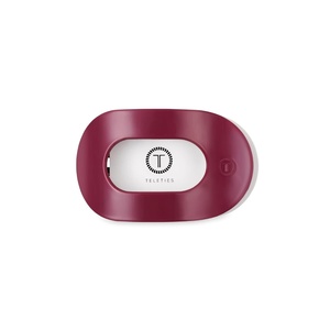 image:imageTELETIES  Small Flat Round Clip  For ThinMedium Hair  For Lounging Travel Yoga amp More  Strong Grip Bendable Teeth Comfortable LayBack Design  All Hair Textures  Wild SideWild Side
