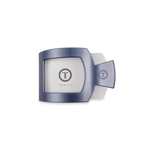 image:imageTELETIES  Small Flat Square Clip  For Lying Down Yoga Driving amp More  Strong Grip Bendable Teeth Comfortable Curved Design  Ideal for ThinMedium Hair  Spring Collection  Calming CoralHampton Bay