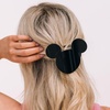 image:imageDisney TELETIES Mickey Mouse Shaped Large Flat Hair ClipMedium  Mickey Mouse