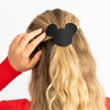 image:imageDisney TELETIES Mickey Mouse Shaped Large Flat Hair ClipSmall  Mickey Mouse