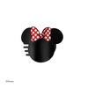 image:imageDisney TELETIES Minnie Mouse Shaped Large Flat Hair ClipTiny  Minnie Mouse