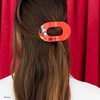 image:imageDisney TELETIES The Iconic Mickey Mouse Medium Flat Round Hair ClipMickey Mouse  Medium