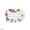 image:imageDisney TELETIES The Iconic Mickey Mouse Medium Flat Round Hair ClipMickey and Friends  Medium
