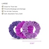 image:imageTELETIES  Large Terry Cloth Scrunchie  Spring Break Collection  Soft amp Gentle on Hair  Prevents Breakage amp Damage  Absorbent amp Drying  Ideal for Thick Hair  All Hair Textures  AntiguaAntigua Large