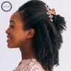 image:imageTELETIES  Medium Hair Clip  Strong Grip Bendable Teeth Comfortable Curved Design  Ideal for MediumThick Hair  For All Hair Textures  Blonde TortoiseBlonde Tortoise