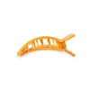 image:imageTELETIES  Small Flat Square Clip  Summer Collection  Strong Grip Bendable Teeth Comfortable Curved Design  Ideal for Thick Hair  For All Hair Textures  For All Hair Textures  Mango for itMango for it