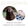 image:imageTELETIES  Small Flat Square Hair Clip  Fall Collection  Hair Claw Clips for Women  Strong Grip Bendable Teeth Curved Design  For All Hair Types and Textures  ToastedSilver Flames