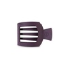 image:imageTELETIES  Small Flat Square Hair Clip  Fall Collection  Hair Claw Clips for Women  Strong Grip Bendable Teeth Curved Design  For All Hair Types and Textures  ToastedBurgundy Bliss