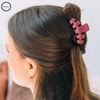 image:imageTELETIES  Small Hair Clip  For Thin or Short Hair  Claw Clips for Women  Strong Grip Bendable Teeth Comfortable Curved Design  For All Hair Textures  Wild Side