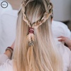 image:imageTELETIES  Small Spiral Hair Coils  For ThinMedium Hair  Ponytail Holder for Women  Phone Cord Hair Ties  Strong Grip No Rip Water Resistant No Crease  Fall Collection  3 pack  Wild Side