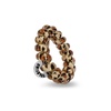 image:imageTELETIES  Tiny Spiral Hair Coils  For Kids amp Super Thin Hair  Mini Phone Cord Ponytail Holder for Braid Ends  Strong Grip No Rip Water Resistant No Crease  Tiny 5 pack  Leopard