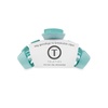 image:imageTELETIES  Classic Medium Hair Clip  Spring Collection  Hair Claw Clips for Women  Strong Grip Bendable Teeth Curved Design  For All Hair Types and Textures  Totally Turquoise