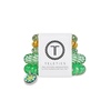 image:imageTELETIES  Mixed Spiral Hair Coils  St Patricks Collection  Ponytail Holder Hair Ties for Women  Phone Cord Hair Ties  Strong Grip No Rip Water Resistant No Crease  5 pack  Dancing GreenMixed  Dancing Green