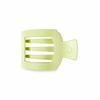 image:imageTELETIES  Small Flat Square Clip  Summer Collection  Strong Grip Bendable Teeth Comfortable Curved Design  Ideal for Thick Hair  For All Hair Textures  For All Hair Textures  Mango for itAloe  There