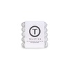 image:imageTELETIES  Tiny Spiral Hair Coils  For Kids amp Super Thin Hair  Mini Phone Cord Ponytail Holder for Braid Ends  Strong Grip No Rip Water Resistant No Crease  Tiny 5 pack  Coconut White