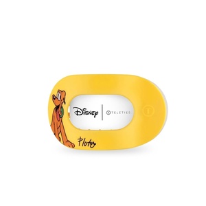 image:imageDisney TELETIES Goofy Small Flat Round Hair ClipPluto  Small