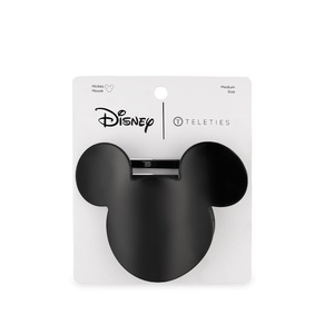 image:imageDisney TELETIES Mickey Mouse Shaped Large Flat Hair ClipMedium  Mickey Mouse