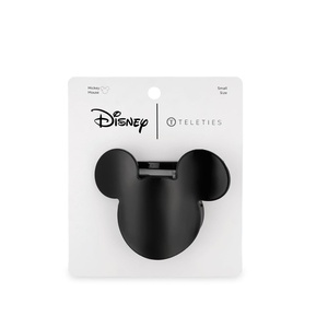 image:imageDisney TELETIES Mickey Mouse Shaped Large Flat Hair ClipSmall  Mickey Mouse