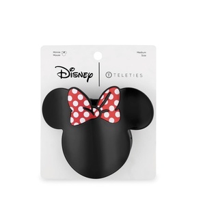 image:imageDisney TELETIES Minnie Mouse Shaped Large Flat Hair ClipMedium  Minnie Mouse