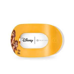 image:imageDisney TELETIES The Iconic Mickey Mouse Medium Flat Round Hair ClipChip N Dale  Medium