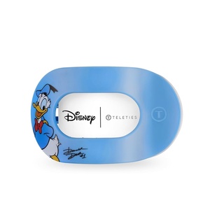 image:imageDisney TELETIES The Iconic Mickey Mouse Medium Flat Round Hair ClipDonald Duck  Medium
