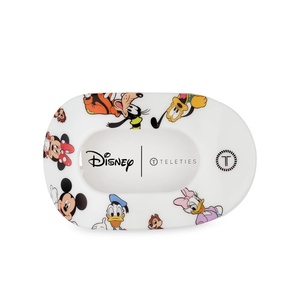 image:imageDisney TELETIES The Iconic Mickey Mouse Medium Flat Round Hair ClipMickey and Friends  Medium