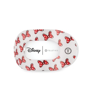 image:imageDisney TELETIES The Iconic Mickey Mouse Medium Flat Round Hair ClipMinnie Mouse Loves Her Bows  Medium