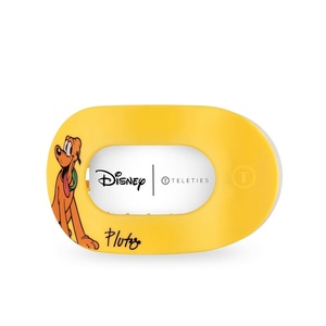 image:imageDisney TELETIES The Iconic Mickey Mouse Medium Flat Round Hair ClipPluto  Medium