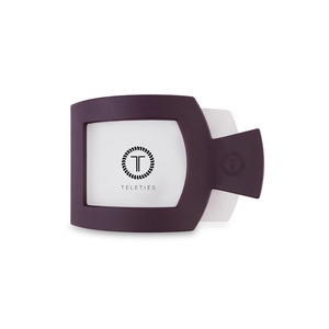 image:imageTELETIES  Medium Flat Square Hair Clip  Fall Collection  Hair Claw Clips for Women  Strong Grip Bendable Teeth Curved Design  For All Hair Types and Textures  Burgundy BlissBurgundy Bliss