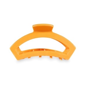 image:imageTELETIES  Medium Open Hair Clip  Summer Collection  Hair Claw Clips for Women  Strong Grip Bendable Teeth Curved Design  For All Hair Types and Textures  Mango for itMango for it