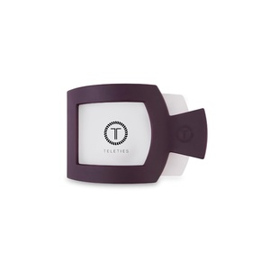 image:imageTELETIES  Small Flat Square Hair Clip  Fall Collection  Hair Claw Clips for Women  Strong Grip Bendable Teeth Curved Design  For All Hair Types and Textures  ToastedBurgundy Bliss