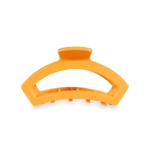 image:imageTELETIES  Small Open Hair Clip  Summer Collection  Hair Claw Clips for Women  Strong Grip Bendable Teeth Curved Design  For All Hair Types and Textures  Mango for itMango for it