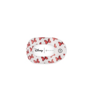 image:imageDisney TELETIES Minnie Mouse Loves Her Bows Tiny Flat Round Hair Clip