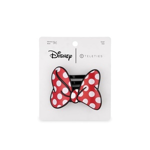 image:imageDisney TELETIES Minnies Bow Medium Flat Hair ClipSmall  Minnies Bow