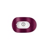 image:imageTELETIES  Medium Flat Round Hair Clip  For Medium Hair  MulberryMedium  Mulberry
