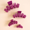 image:imageTELETIES  Large Classic Hair Clip  For Thick Hair  MulberryLarge  Mulberry