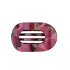 image:imageTELETIES  Large Flat Round Hair Clip  For Thick Hair  Garden GlamLarge  Garden Glam