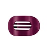 image:imageTELETIES  Large Flat Round Hair Clip  For Thick Hair  Garden GlamLarge  Mulberry
