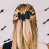 image:imageTeleties Medium Flat Bat Hair Clip  For Medium Hair